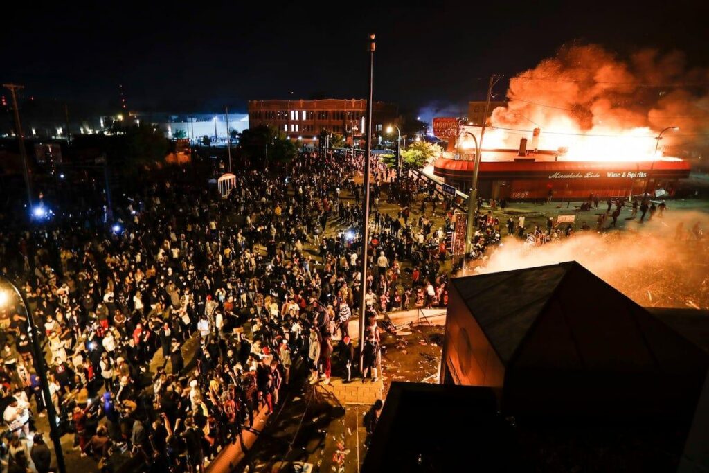 Minneapolis 2020. Fotograf aufgrund von Paywall unbekannt.